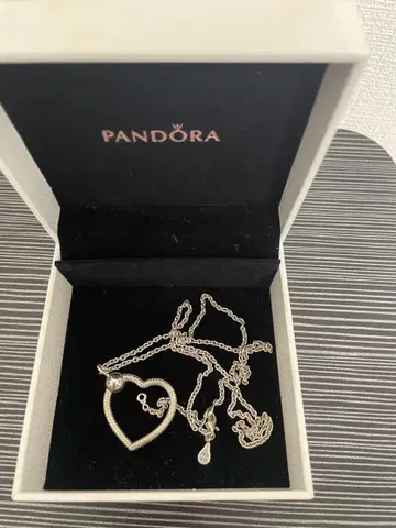 판도라 하트형 펜던트 목걸이