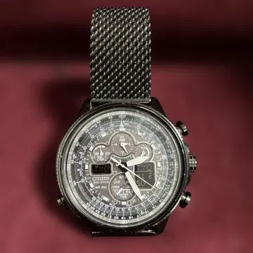 CITIZEN eco-drive NAVIHAWK 전파 솔라 크로노