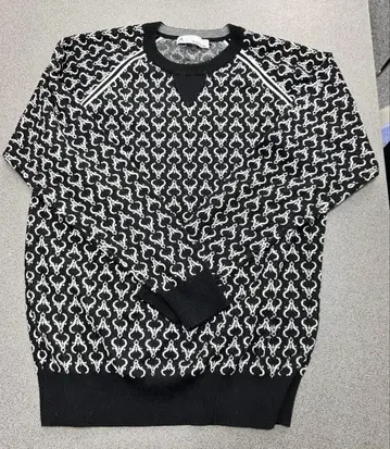 Gango Design 기하학 패턴 스웨터 사이즈 LL