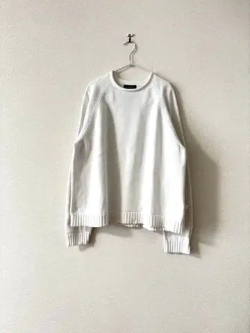 로렌 랄프 로렌 코튼 니트 화이트 L