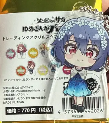 좀비랜드 사가 유메긴가 파라다이스 트레이딩 아크링 키링 미즈노 아이