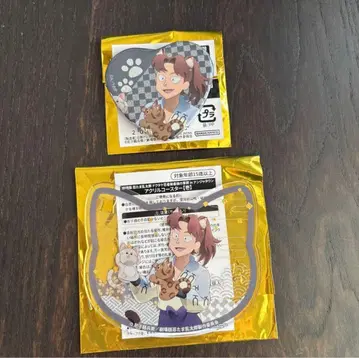 난자 닌타마 란타로 야마다 릿키치 아크릴 코스터 캔뱃지