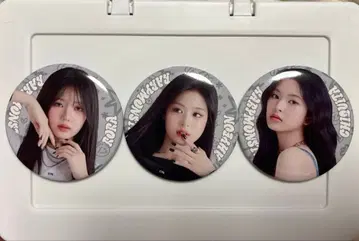 baby monster 아현 로라 치키타 캔뱃지 베비몬