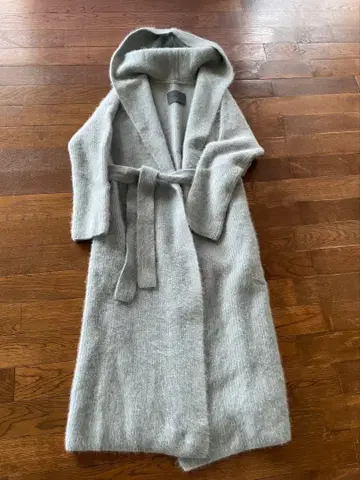 Spick & Span 후드 부착 롱 가디건