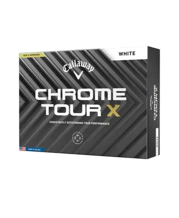 callaway 골프공 CHROME TOUR X/화이트 기업 로고 입