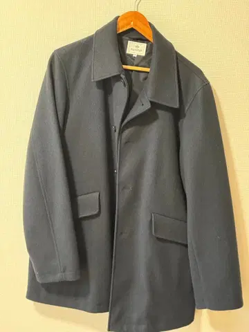 BEAMS HEART 소프트 멜톤 카 코트 XL 사이즈