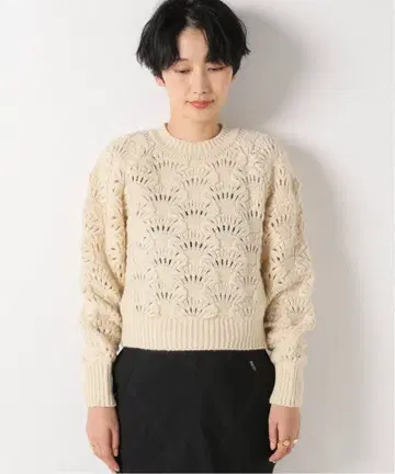 PHOTOCOPIEU CROCHET SWEATER LILA