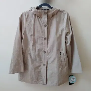 택 포함 새상품 DECOY 베이지 후드 부착 자켓