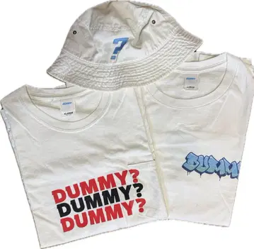 dummy T셔츠 버킷햇 세트