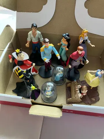 디즈니 피규어 세트 10개 레트로