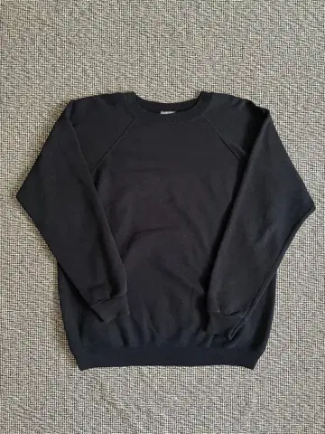 Hanes 맨투맨 트레이닝복 USA제 90s 블랙