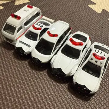 경찰차 구급차 미니카 세트