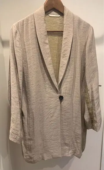 styling/ kei shirahata 새틴 자켓 베이지