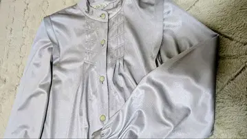 실버 그레이 원피스