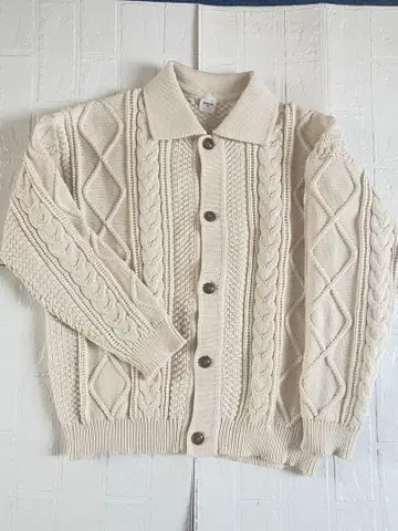 EDIFICE M 케이블 니트 스폰디쉬 미사용 새상품