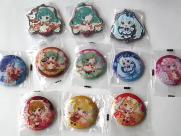 유키 미쿠 2024 아소토 러버 마스코트 캔뱃지 11종 세트