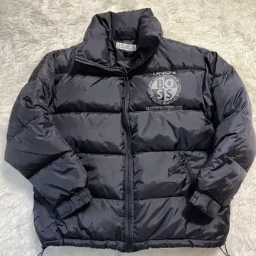 레어 UNO a BOSS 두툼한 다운 자켓 블랙 M 사이즈