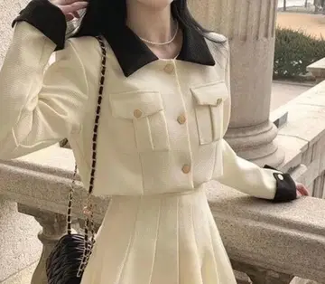 BEIDELLI nugu 셋업 트위드 자켓 스커트