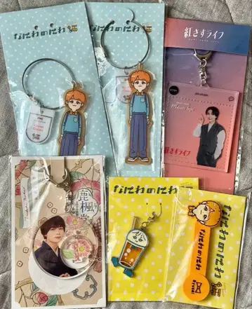 오오니시 류세이 나니와단시 아크릴 스탠드 메탈 참 코드 클립