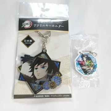 귀멸의 칼날 나전칠기 시리즈 아크릴 키링 토미오카 기유