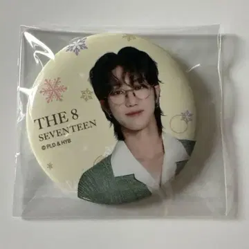 익명 SEVENTEEN 세부치 세븐일레븐 크리스마스 캔뱃지 민하오