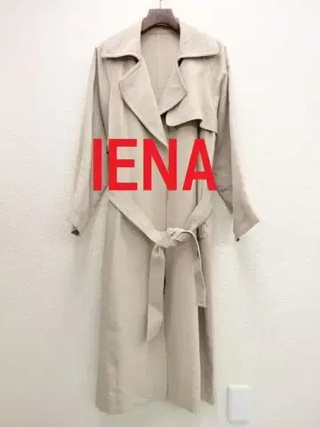 이에나 아세테이트 코튼 오버 체스터 코트 34