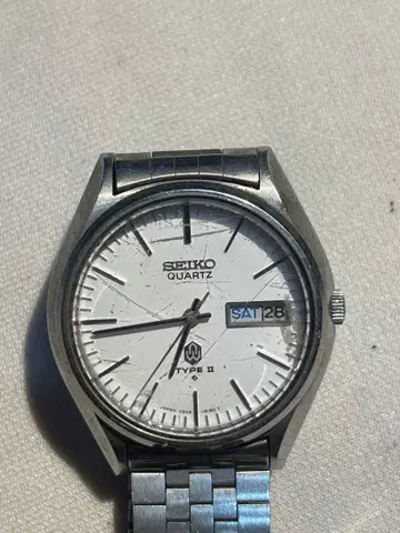 SEIKO 쿼츠 손목시계 TYPE II