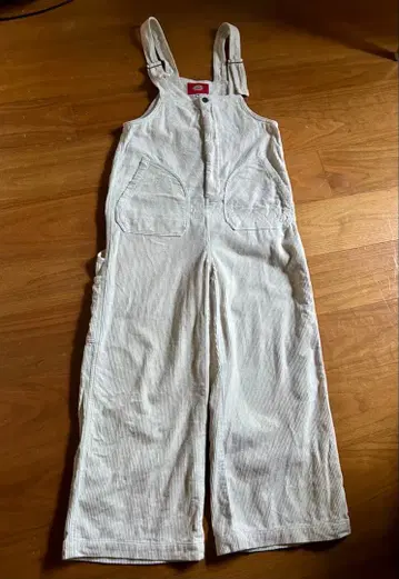 Dickies 화이트 코듀로이 살로펫 M