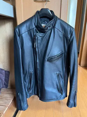 할리데이비슨 가죽 자켓 사이즈 42 블랙