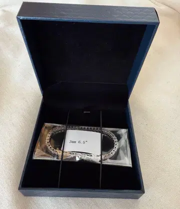 [KRKC] 테니스 팔찌: 지르코니아 금속 알레르기 방지 박스 포함