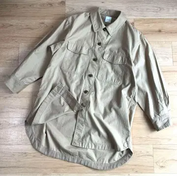 SPICK&SPAN 오버 사이즈 셔츠 자켓 베이지 프리 사이즈