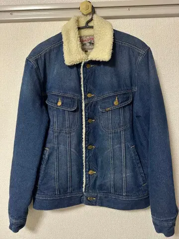 Lee 보아 옷깃 데님 자켓 M