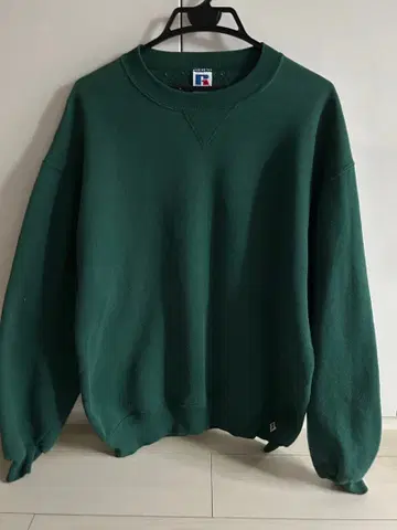 러셀 애슬레틱 맨투맨 그린 Made in USA 90년대