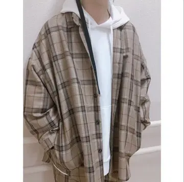 WEGO TR 체크 셔츠