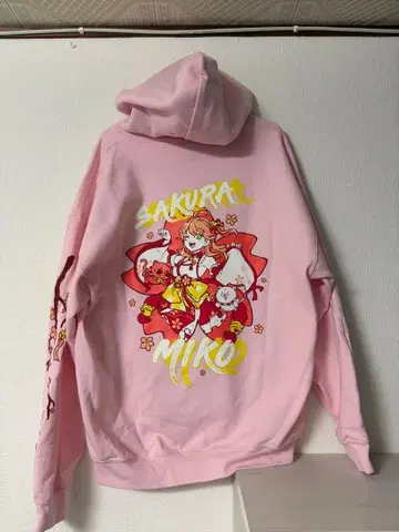 사쿠라미코 OMOCAT 후드티