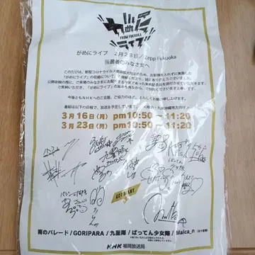 가메니 라이브 굿즈 세트