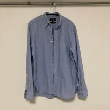 BEAMS+ 옥스퍼드 버튼다운 셔츠 M 라이트 블루