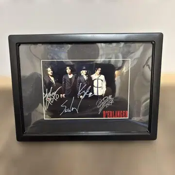 DERLANGER 사인 포함 사진 프레임 포함