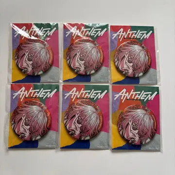 Paradox Live 카이다 시온 보라색 anthem 캔뱃지 6개 세트