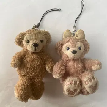 더피 셰리메이 스트랩 키링 봉제 인형 디즈니