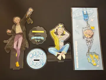 히바치 마나 아크릴 스탠드 아크릴 키링 3종 세트