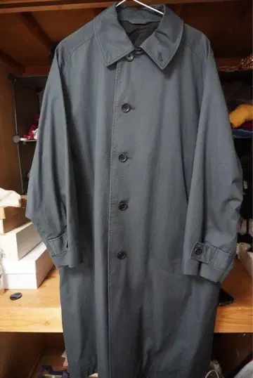 유니클로 U 네이비 트렌치코트 플리스 사이즈