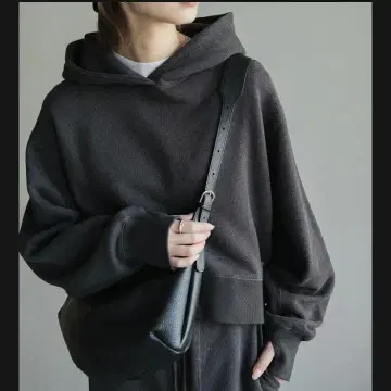 FASHIRU 쭈리 hoodie sweat (set up 대응) 블랙