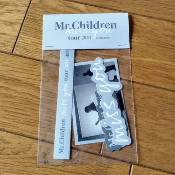 새상품 Mr.Children miss you tour 2024 스티커