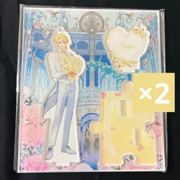 센라 여름 웨딩 아크릴 스탠드 2개 세트