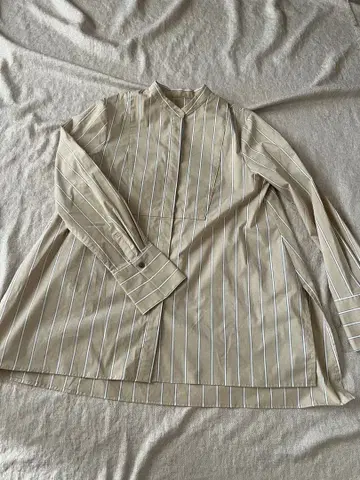 PLST 스트라이프 긴팔 셔츠 s