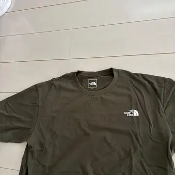 THE NORTH FACE XL 티셔츠 올리브 그린