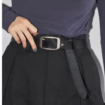 todayful 투데이풀 Vintage Leather Belt 블랙