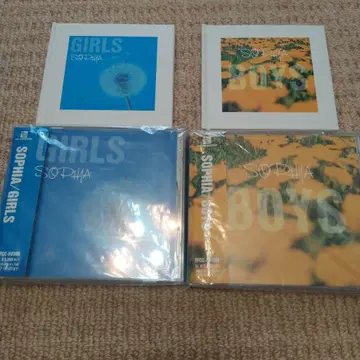 초레어 최초 한정판 SOPHIA GIRLS BOYS 2장 세트 락 CD