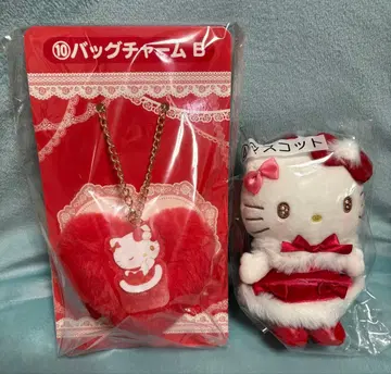 산리오 복권 헬로키티 마스코트 백참 2세트